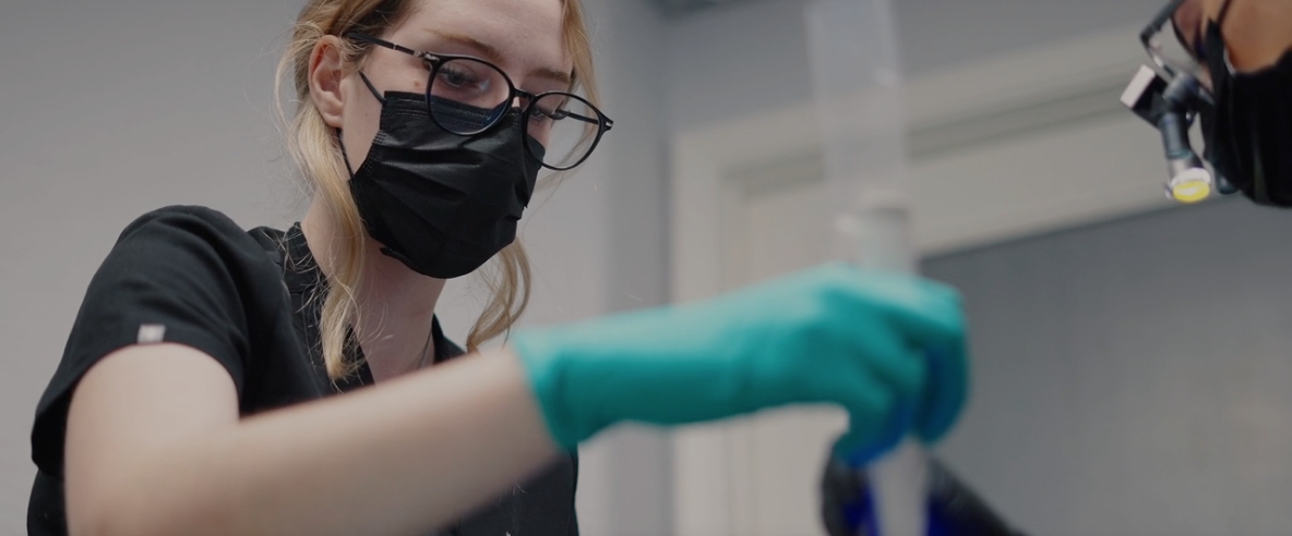 Phoenix dental team performing a dental procedure on a patient