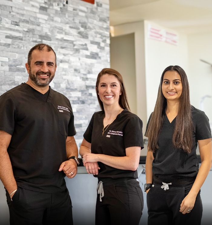 Phoenix dentists Doctor Reza Jafari Doctor Sierra Ferreira and Doctor Reema Patel